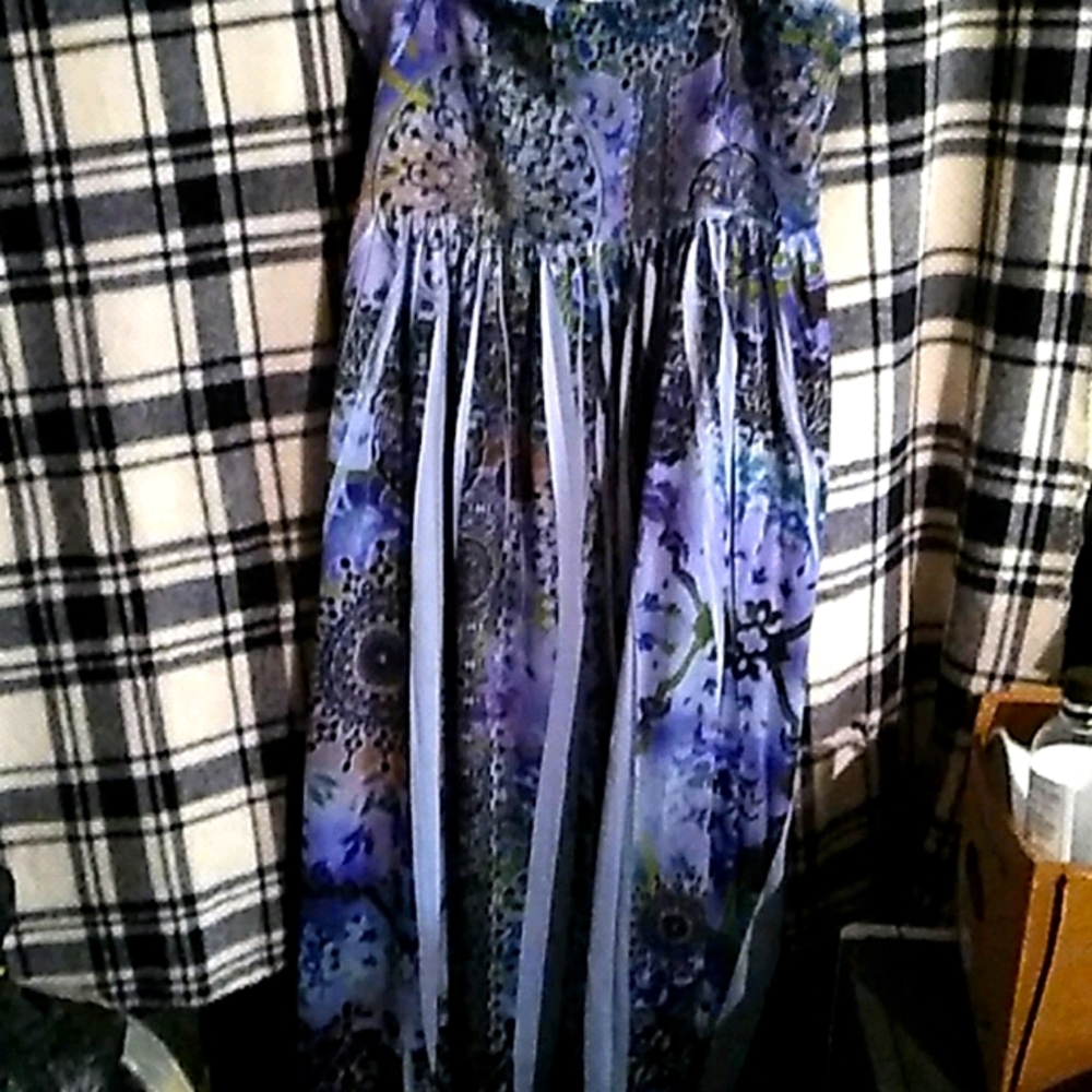 Style & co long sleeveless dress